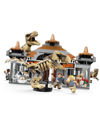 Κατασκευαστής LEGO Jurassic World -Κέντρο επισκεπτών με τον Rex και τον Raptor (76961) - 4