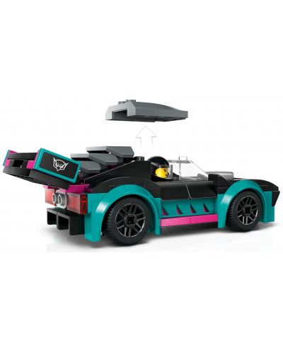 Κατασκευαστής LEGO City - Αγωνιστικό αυτοκίνητο και φορτηγό μεταφοράς αυτοκινήτων(60406) - 5