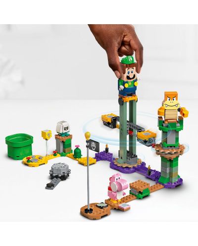 Κατασκευαστής Lego Super Mario - Περιπέτειες με τον Luigi Runway (71387) - 9