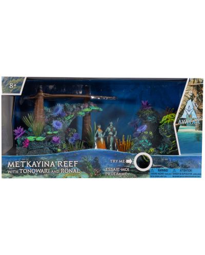 Σετ φιγούρα δράσης  McFarlane Movies: Avatar - Metkayina Reef ( with Tonowari and Ronal) - 7