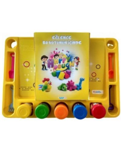 Σετ πλαστελίνη Cese Toys - Happy Play Dough, Maxi - 1
