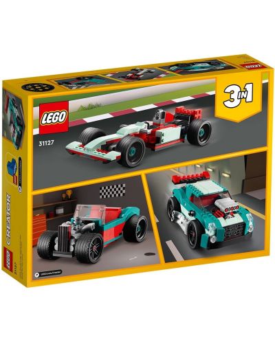 Κατασκευαστής Lego Creator 3 σε 1 - Αγωνιστικό αυτοκίνητο (31127) - 3