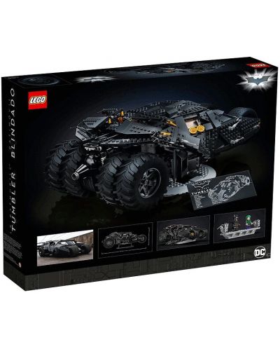Κατασκευαστής Lego DC Batman The Dark Knight Trilogy - Batmobile Tumbler (76240) - 2