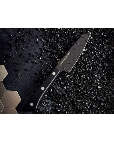Σετ 3 μαχαίρια Samura - Shadow, μαύρη αντικολλητική επίστρωση - 4