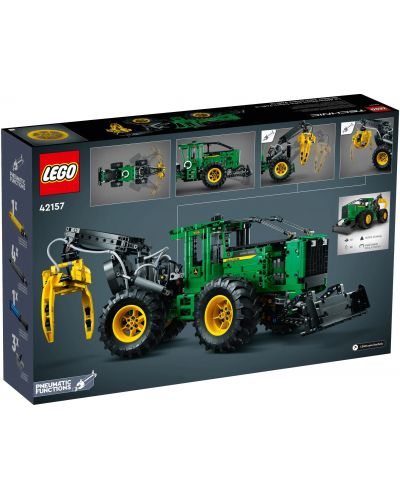 Κατασκευαστής  LEGO Technic -Δασικό τρακτέρ John Deere 948L-II (42157) - 8