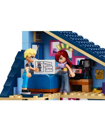 Κατασκευαστής LEGO Friends - Τα σπίτια της οικογένειας Ollie και Paisley(42620) - 6
