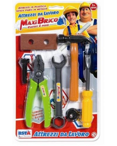 Σετ εργαλείων RS Toys Maxi Brico, 6 τεμάχια - 2