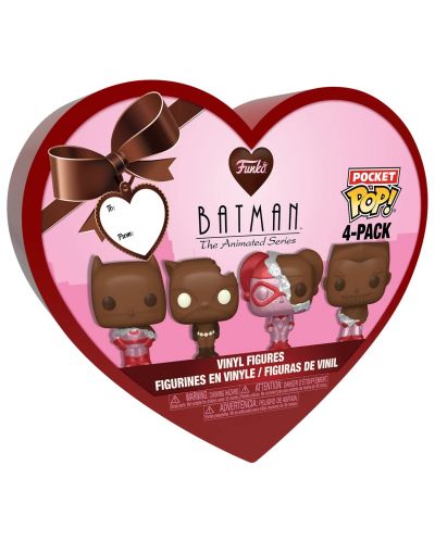 Σετ Μίνι φιγούρες Funko Pocket POP! DC Comics: Batman - Happy Valentine's Day Box 2024 (Chocolate) - 3