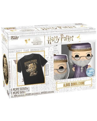 Σετ Funko POP! Collector's Box: Movies - Harry Potter - Dumbledore with Wand (Metallic) (Special Edition) - 4