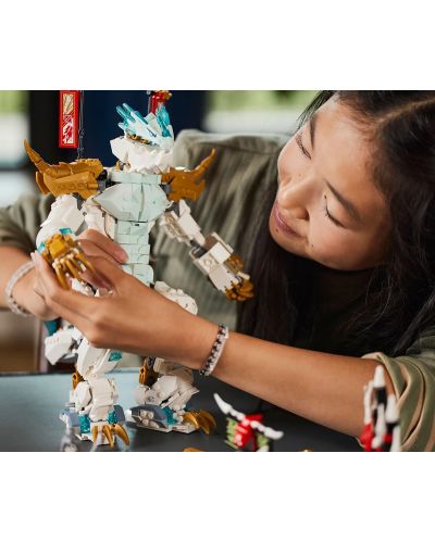Κατασκευαστής LEGO Ninjago- Ο Δράκος του Πάγου του Ζέιν (71786) - 5