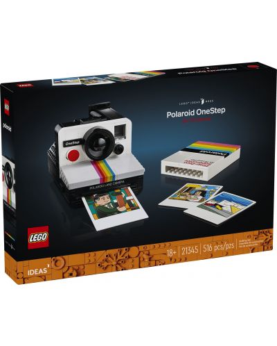 Κατασκευαστής LEGO Ideas - Φωτογραφική μηχανή Polaroid OneStep SX-70 (21345) - 1
