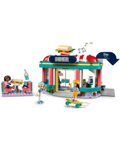 Κατασκευαστής LEGO Friends - Εστιατόριο στο κέντρο του Χάρτλεϊκ - 4