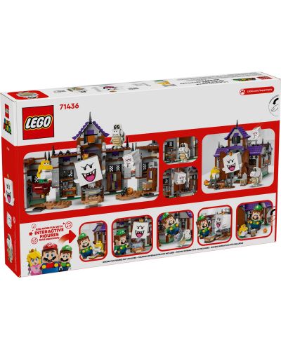 Κατασκευαστής LEGO Super Mario - King Boo's Haunted Mansion (71436) - 2