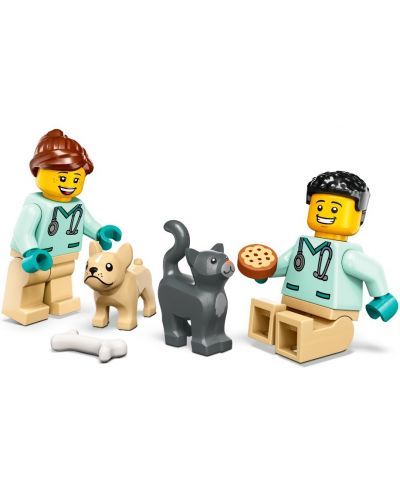 Κατασκευαστής LEGO City -Διάσωση με κτηνιατρικό λεωφορείο (60382) - 5