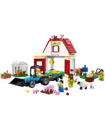 Κατασκευή Lego City - Αχυρώνας και ζώα φάρμας (60346) - 3