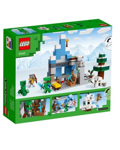 Κατασκευαστής  LEGO Minecraft -Οι παγωμένες κορυφές  (21243) - 2