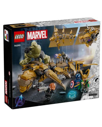 Κατασκευαστής LEGO Marvel Super Heroes - The Avengers vs. The Leviathan (76290) - 2