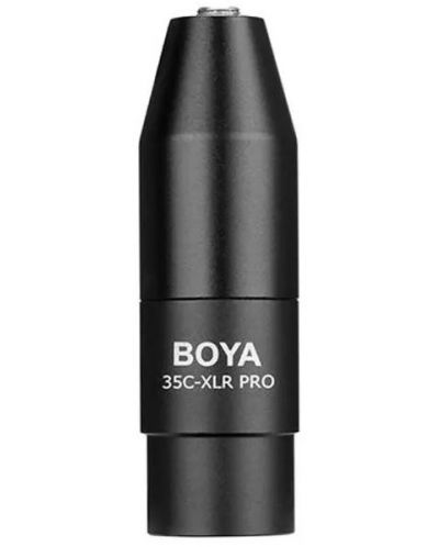 Μετατροπέας Boya - 35C-XLR Pro, 3,5 mm TRS/XLR, μαύρο - 1