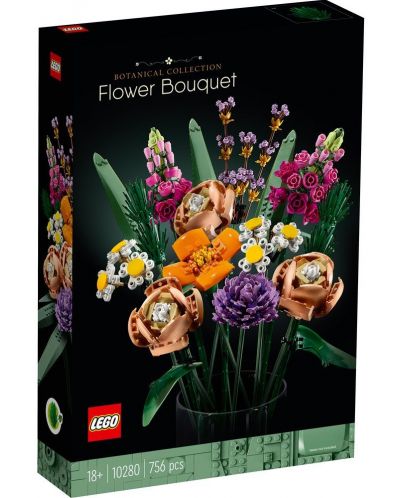 Κατασκευαστής Lego Creator Expert - Μπουκέτο λουλούδια (10280) - 1