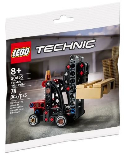Κατασκευαστής  LEGO Technic -Περονοφόρο με παλέτα(30655) - 1