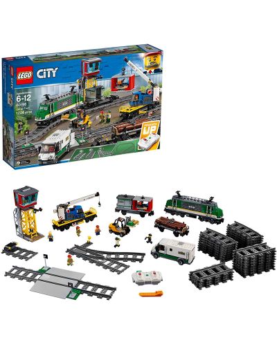 Κατασκευαστής Lego City - Εμπορευματικό τρένο (60198) - 4
