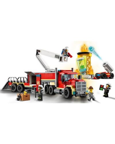 Κατασκευαστής Lego City - Κέντρο Διοίκησης Πυροσβεστικής (60282) - 3