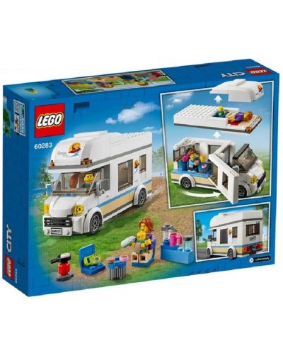 Κατασκευαστής Lego City Great Vehicles - Τροχόσπιτο για διακοπές (60283)  - 2
