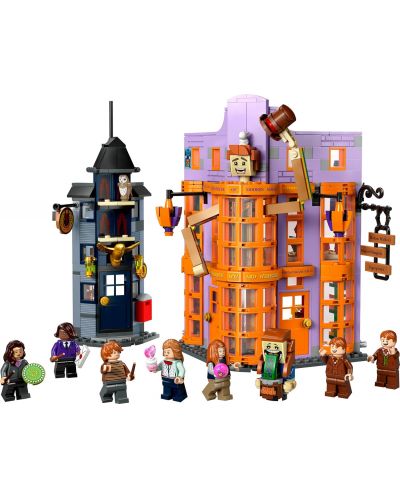 Κατασκευαστής LEGO Harry Potter - Τα μαγικά αστεία των μαγισσών του Ουέσλι (76422)  - 2