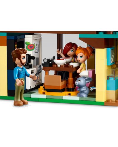 Κατασκευαστής LEGO Friends - Τα σπίτια της οικογένειας Ollie και Paisley(42620) - 5