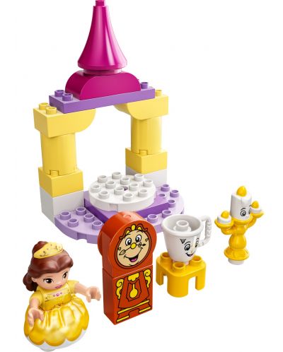 Κατασκευαστής Lego Duplo - Disney Princess, Η αίθουσα δεξίωσης της Μπελ (10960) - 3