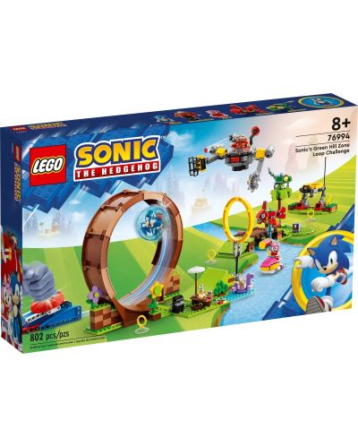 Κατασκευαστής  LEGO Sonic - Sonic Challenge Green Hill Cascades (76994) - 1