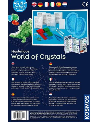 Σετ πειραμάτων Thames & Kosmos - Ο μυστηριώδης κόσμος των κρυστάλλων - 3