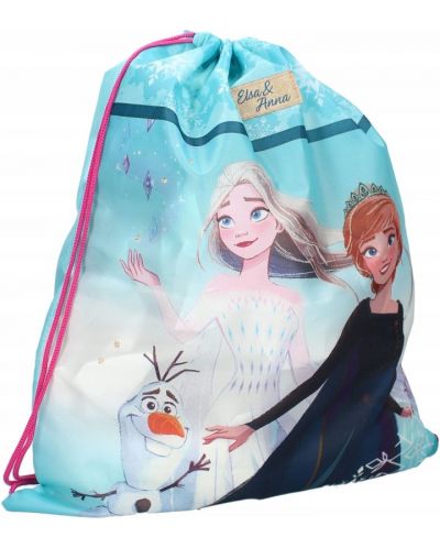 Σετ νηπιαγωγείου Vadobag Frozen II -  Σακίδιο πλάτης και αθλητική τσάντα, Elsa and Anna - 4