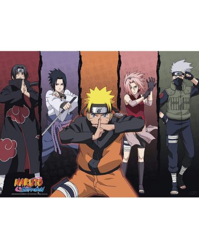 Σετ μίνι αφίσες GB eye Naruto Shippuden - Groups	 - 3