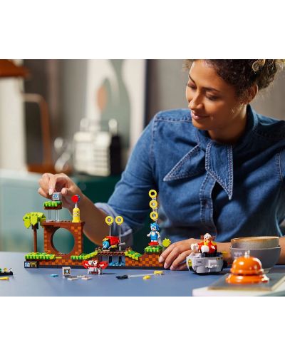 Κατασκευαστής Lego Ideas - Σόνικ, Πράσινη Λοφώδης Περιοχή (21331) - 7