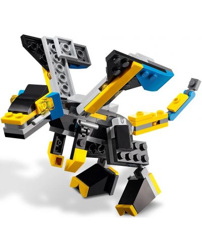 Κατασκευαστής Lego Creator  3 σε 1- Σούπερ Ρομπότ (31124) - 5