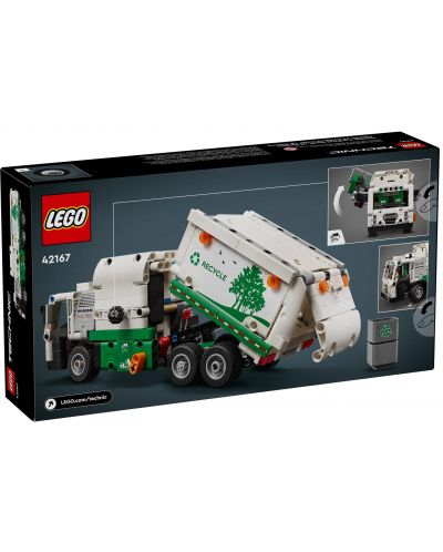Κατασκευαστής LEGO Technic -Ηλεκτρικό απορριμματοφόρο Mack LR  (42167) - 9