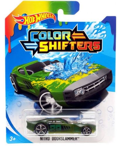 Αυτοκίνητο που αλλάζει χρώμα Hot Wheels Colour Shifters - Nitro Doorslammer, 1:64 - 1