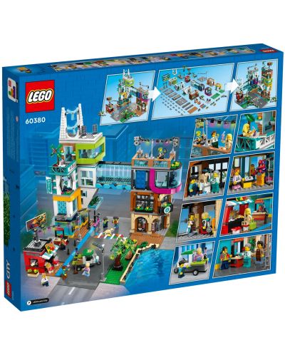 Κατασκευαστής LEGO City -Το κέντρο της πόλης (60380) - 10