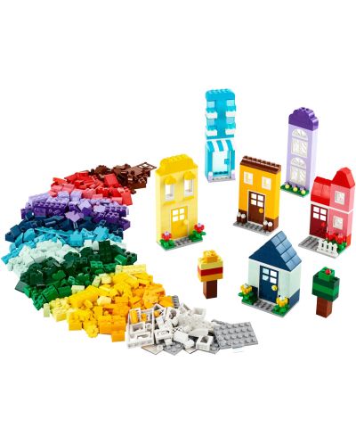 Κατασκευαστής LEGO Classic - Δημιουργικά σπίτια (11035) - 2