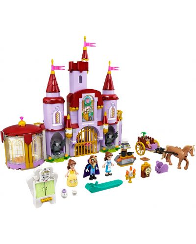 Κατασκευαστής Lego Disney Princess - Belle and the Beast's Castle (43196) - 3