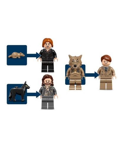 Κατασκευή Lego Harry Potter - Η καλύβα που ουρλιάζει και η ιτιά που κλαίει (76407) - 4