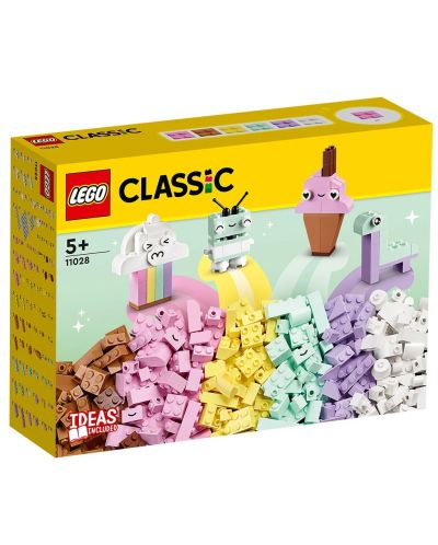 Κατασκευαστής LEGO Classic -Δημιουργική διασκέδαση με παστέλ - 1