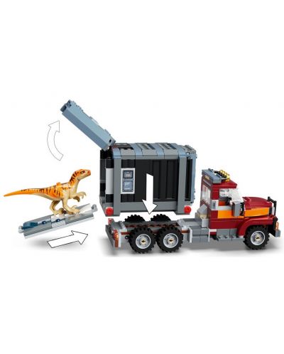 Κατασκευαστής Lego Jurassic World -  Απόδραση του T-Rex και του Atrosiraptor (76948) - 4