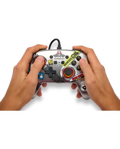 Χειριστήριο PowerA - Enhanced, ενσύρματο, για  Nintendo Switch, Mario Kart - 6
