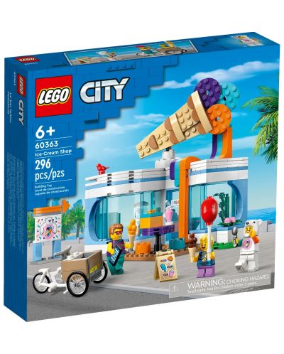 Κατασκευαστής LEGO City - Μαγαζί για Παγωτό (60363) - 1