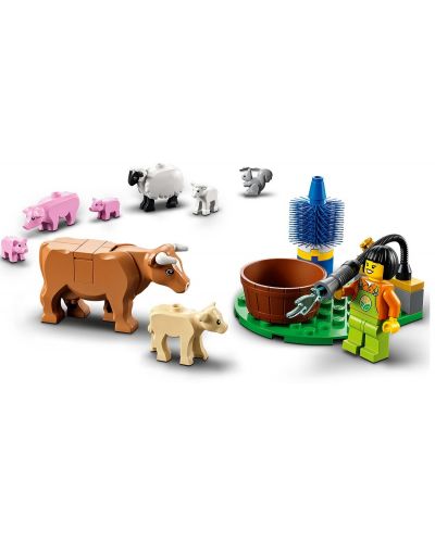 Κατασκευή Lego City - Αχυρώνας και ζώα φάρμας (60346) - 5