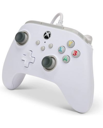Χειριστήριο PowerA - Xbox One/Series X/S, ενσύρματο, White - 3