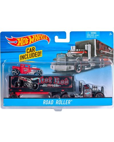 Σετ Mattel Hot Wheels Super Rigs - Φορτηγό και αυτοκίνητο. ποικιλία - 1