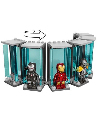 Κατασκευή Lego Marvel Super Heroes - Το οπλοστάσιο του Iron Man (76216) - 3